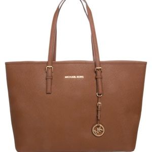 Michael Kors Jet Set Tote in Luggage (brown)